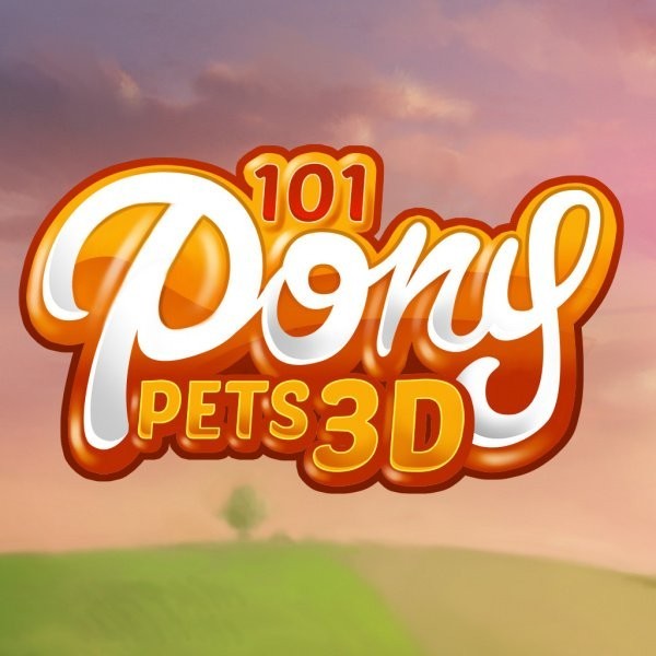 Portada oficial de 101 Pony Pets 3D  3DS