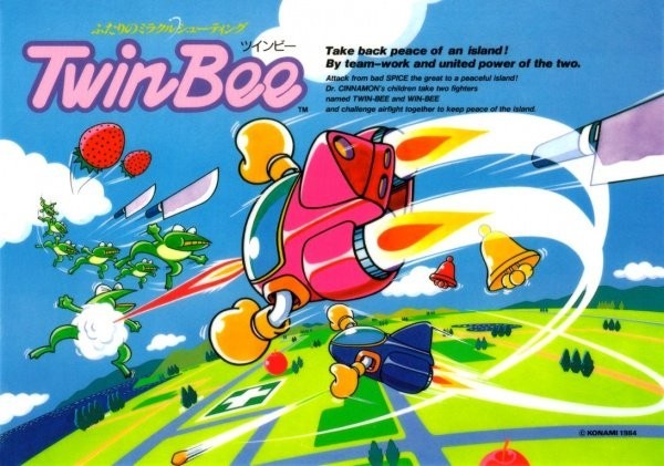 Portada oficial de 3D Classics: TwinBee  3DS