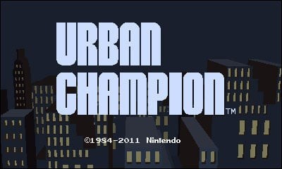 Portada oficial de 3D Classics: Urban Champion  3DS