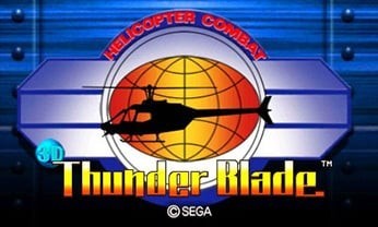 Portada oficial de 3D Thunder Blade  3DS