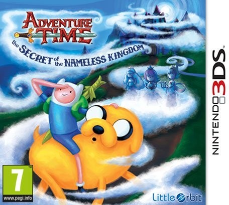 Portada oficial de Adventure Time: The Secret of the Nameless Kingdom  3DS