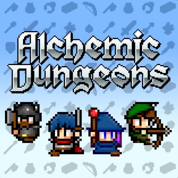 Portada oficial de Alchemic Dungeons  3DS