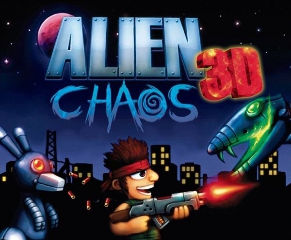 Portada oficial de Alien Chaos 3D  3DS