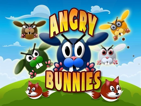 Portada oficial de Angry Bunnies  3DS