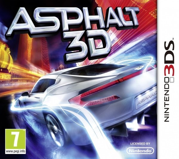 Portada oficial de Asphalt 3D  3DS
