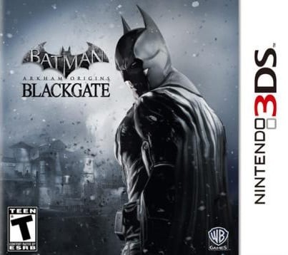 Portada oficial de Batman: Arkham Origins Blackgate  3DS