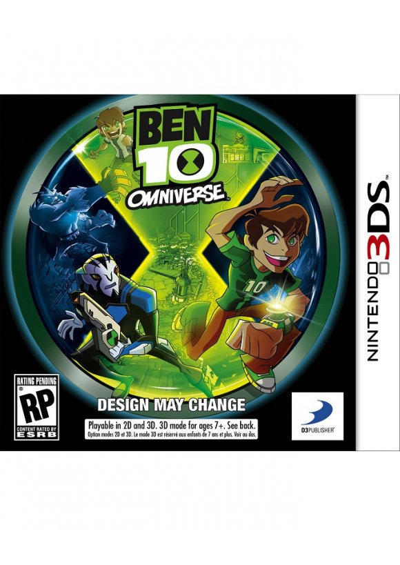 Portada oficial de Ben 10 Omniverse 3DS