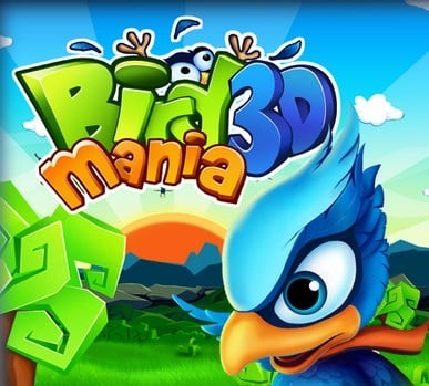 Portada oficial de Bird Mania 3D  3DS