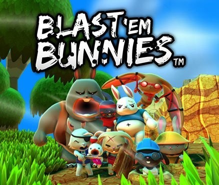 Portada oficial de Blast 'Em Bunnies  3DS