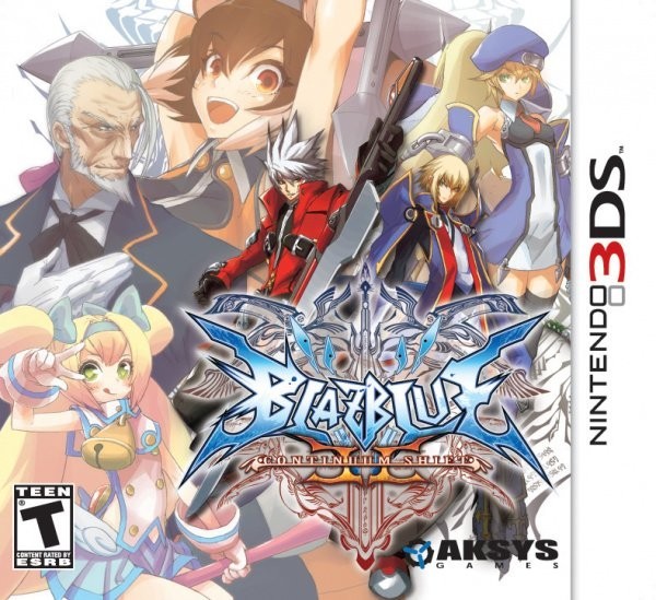 Portada oficial de BlazBlue: Continuum Shift 2  3DS