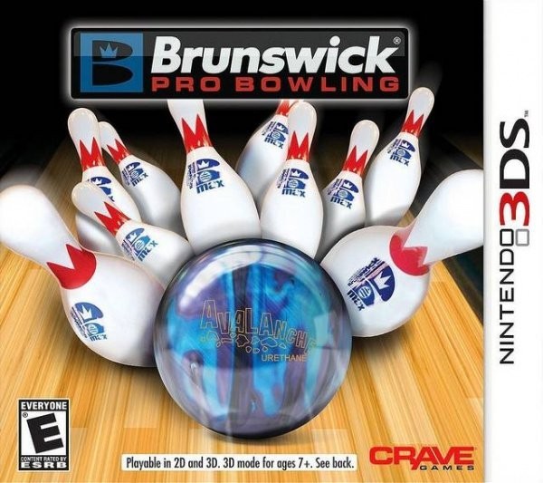 Portada oficial de Brunswick Pro Bowling  3DS