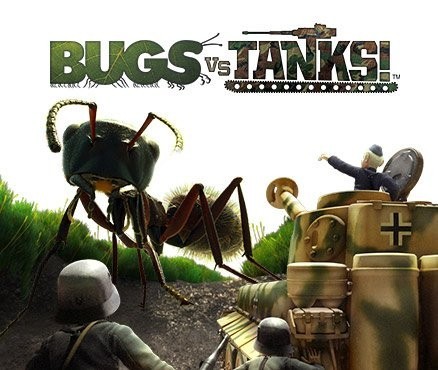 Portada oficial de BUGS vs. TANKS!  3DS
