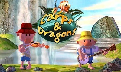 Portada oficial de Carps & Dragons  3DS
