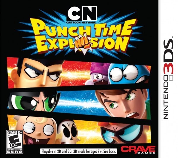 Portada oficial de Cartoon Network Punch Time Explosion  3DS