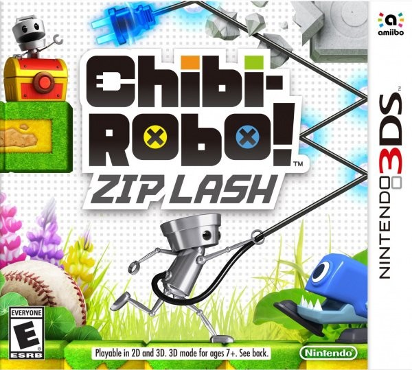 Portada oficial de Chibi-Robo!: Zip Lash  3DS