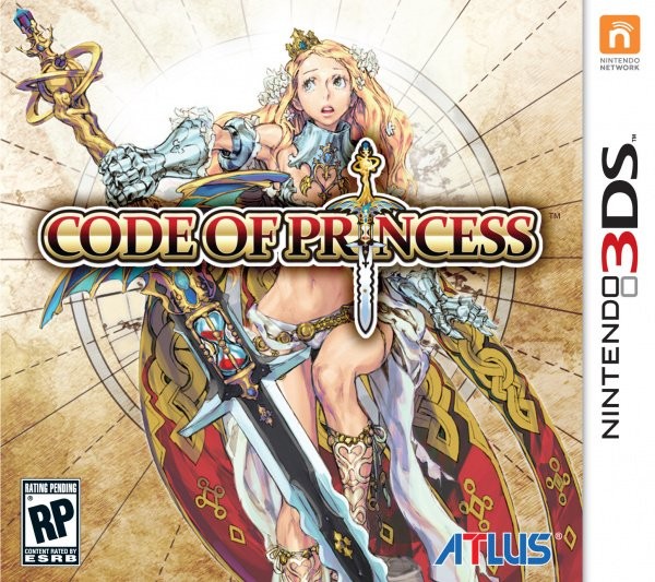 Portada oficial de Code of Princess  3DS