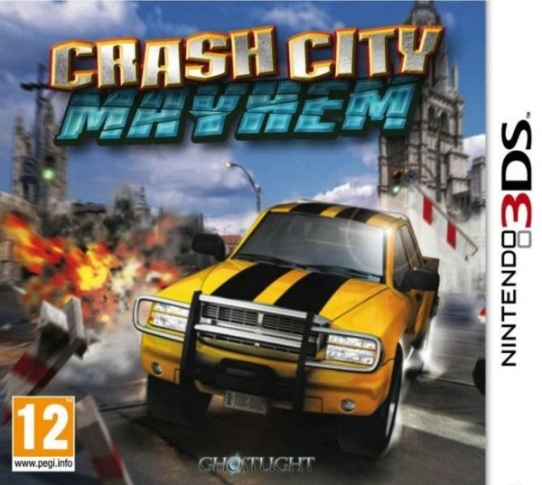 Portada oficial de Crash City Mayhem  3DS
