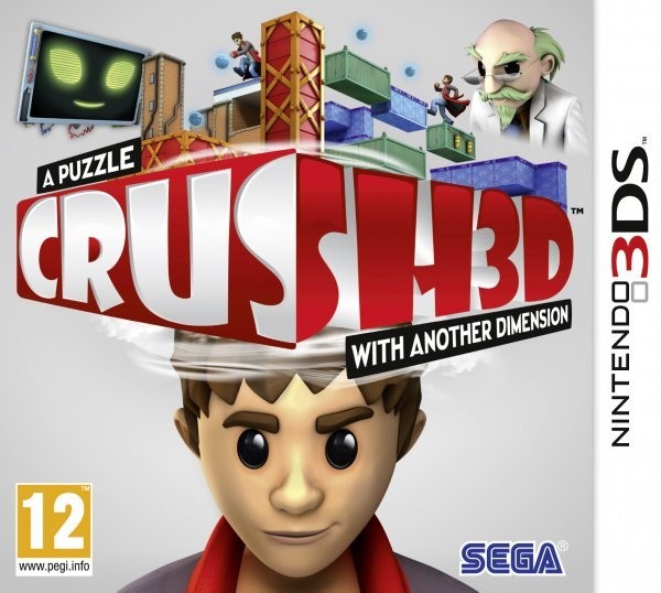 Portada oficial de CRUSH3D  3DS