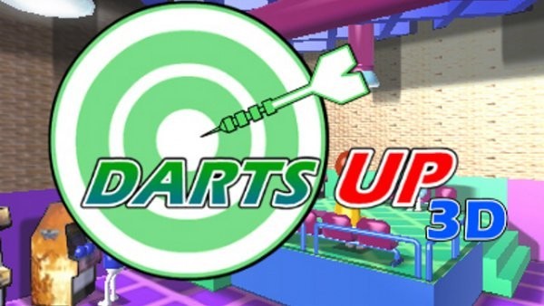 Portada oficial de Darts Up 3D  3DS