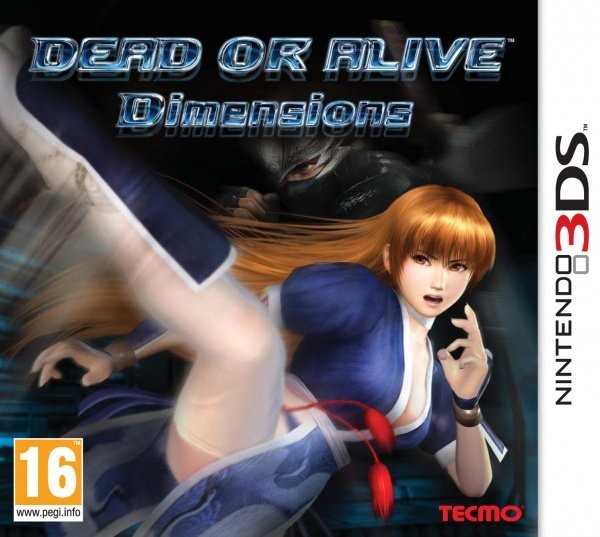 Portada oficial de Dead or Alive: Dimensions  3DS