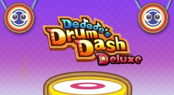 Portada oficial de Dedede's Drum Dash Deluxe  3DS