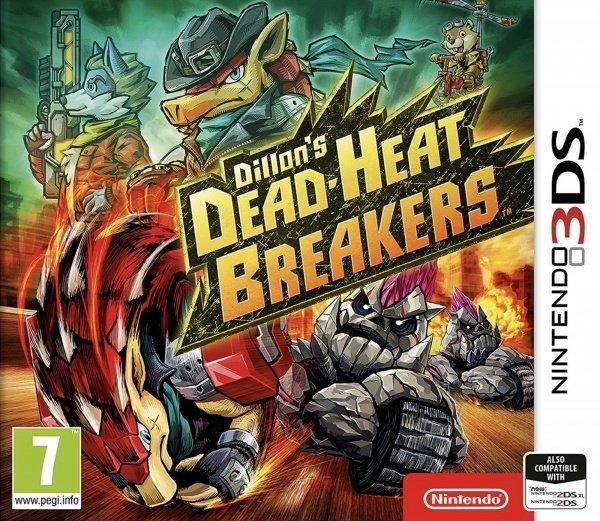 Portada oficial de Dillon's Dead-Heat Breakers  3DS