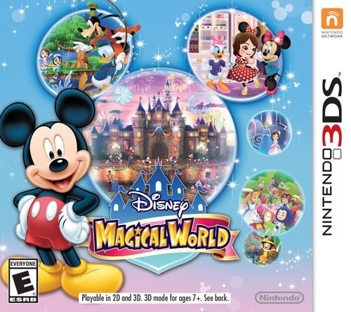 Portada oficial de Disney Magical World  3DS