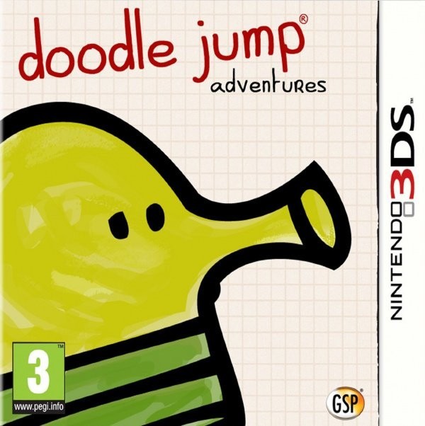 Portada oficial de Doodle Jump Adventures  3DS