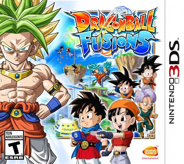 Portada oficial de Dragon Ball Fusions  3DS