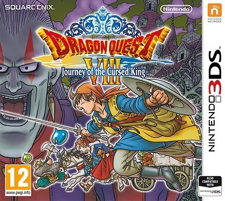 Portada oficial de Dragon Quest VIII: Journey of the Cursed King  3DS