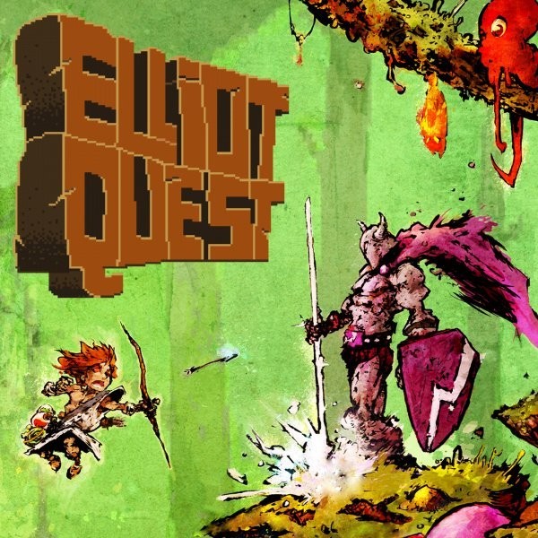 Portada oficial de Elliot Quest  3DS