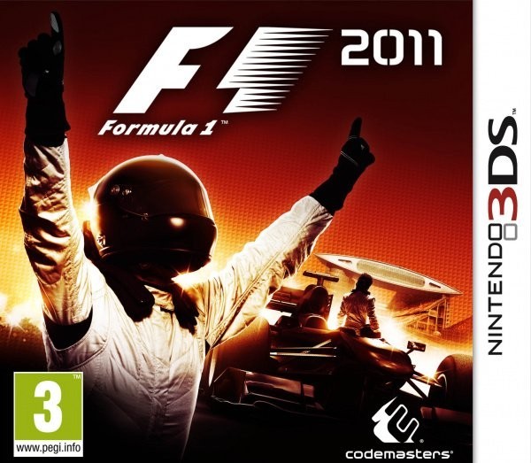 Portada oficial de F1 2011  3DS
