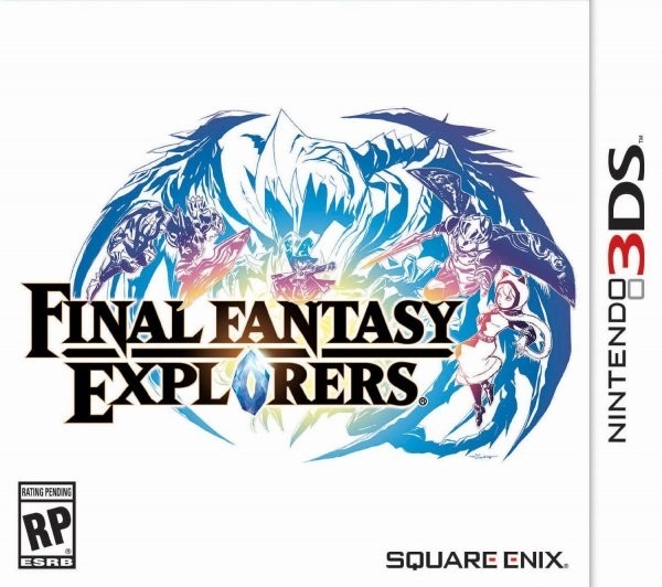 Portada oficial de Final Fantasy Explorers  3DS