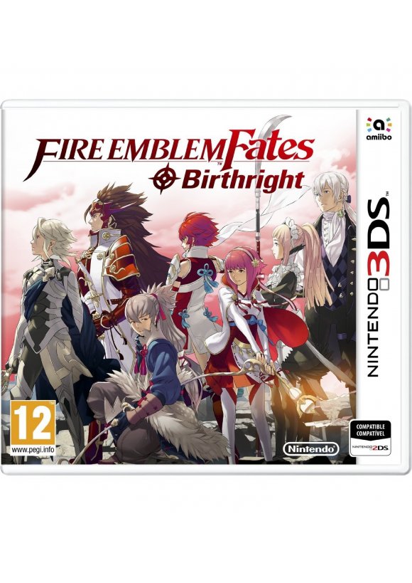 Portada oficial de Fire Emblem Fates: Estirpe 3DS