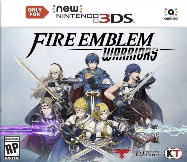Portada oficial de Fire Emblem Warriors  3DS