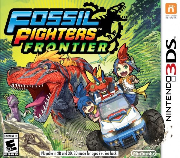 Portada oficial de Fossil Fighters: Frontier  3DS
