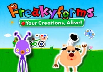Portada oficial de Freakyforms: Your Creations, Alive!  3DS