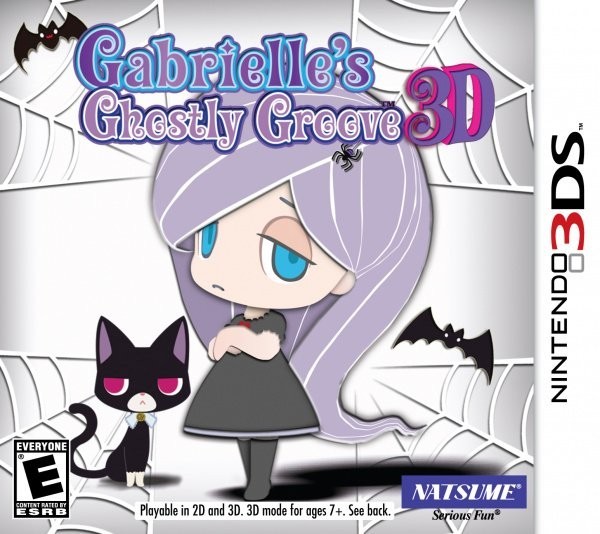 Portada oficial de Gabrielle's Ghostly Groove 3D  3DS