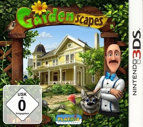 Portada oficial de Gardenscapes  3DS