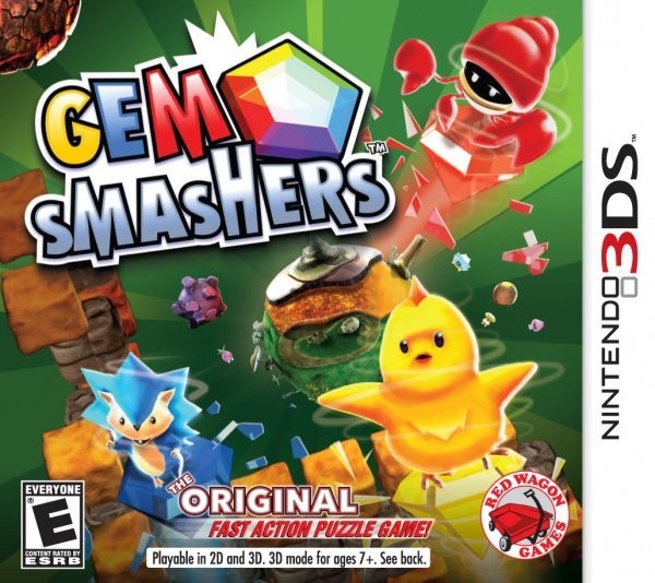 Portada oficial de Gem Smashers  3DS