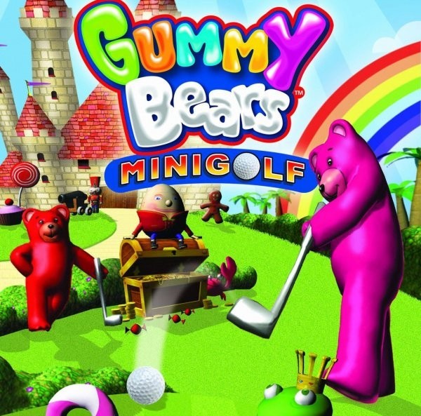 Portada oficial de Gummy Bears Mini Golf  3DS