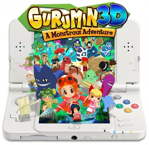Portada oficial de Gurumin 3D: A Monstrous Adventure  3DS