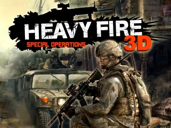 Portada oficial de Heavy Fire: Special Operations 3D  3DS