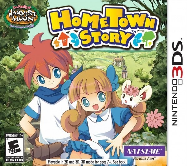Portada oficial de Hometown Story  3DS