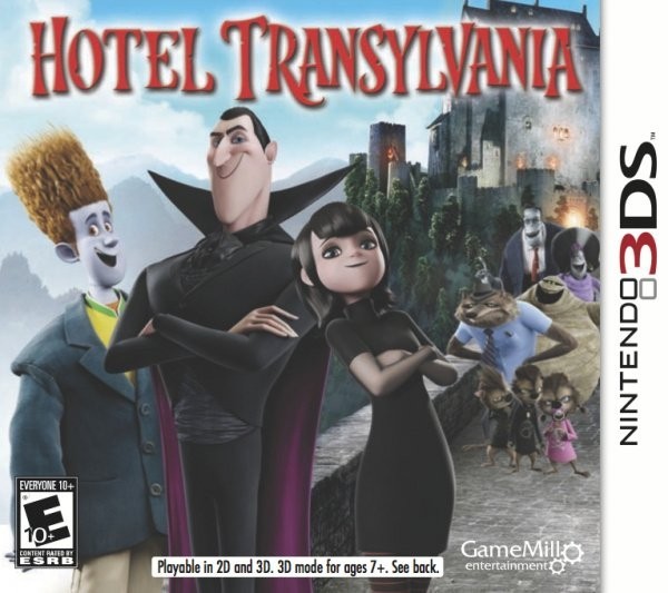 Portada oficial de Hotel Transylvania  3DS