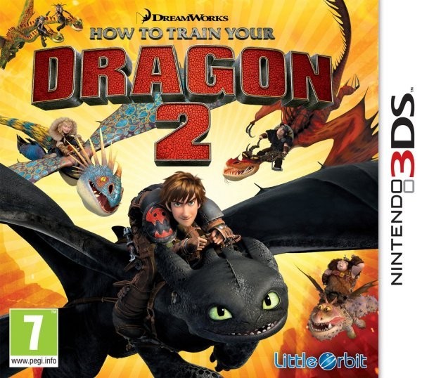 Portada oficial de How to Train Your Dragon 2  3DS