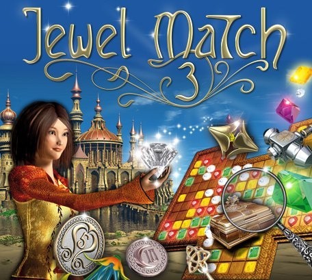 Portada oficial de Jewel Match 3  3DS