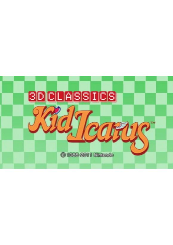 Portada oficial de Kid Icarus 3D Classics 3DS