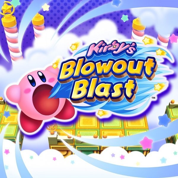 Portada oficial de Kirby's Blowout Blast  3DS