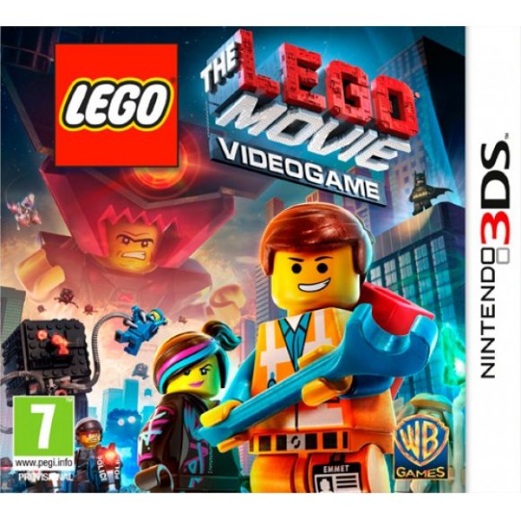 Portada oficial de La LEGO Película El Video 3DS